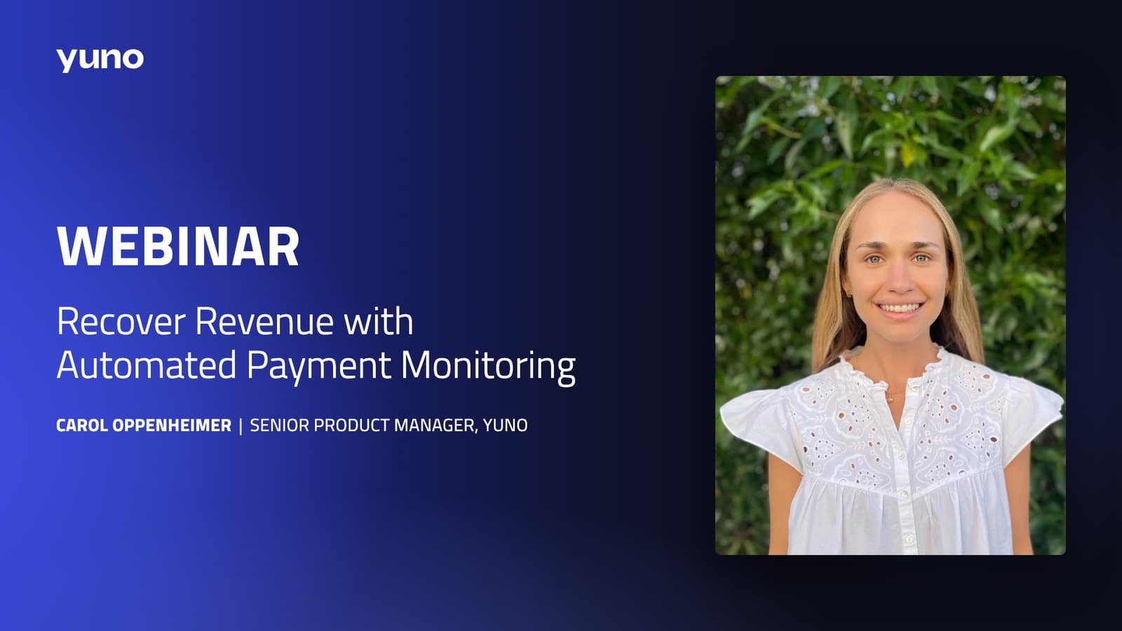 Webinar Replay: Recover Revenue with Automated Payment Monitoring