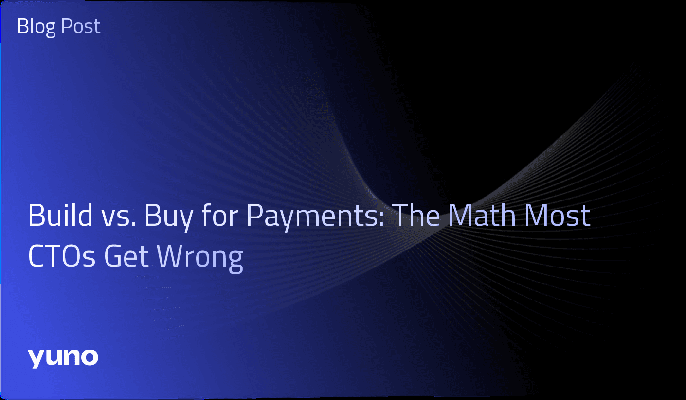 Build vs. Buy em Pagamentos: O Cálculo que a Maioria dos CTOs Erra