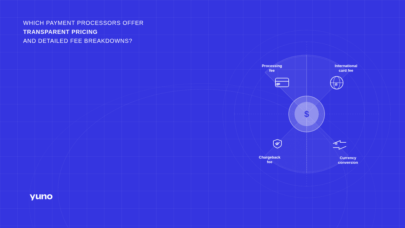 Which payment processors offer transparent pricing and detailed fee breakdowns?